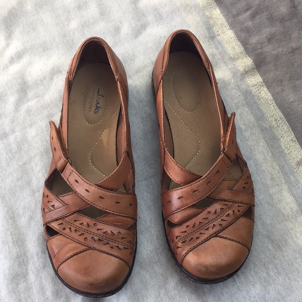 Clark’s bendable sandals